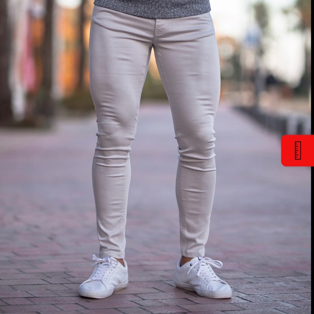 COPY - Father Sons Sateen Trousers (Stone Grey)